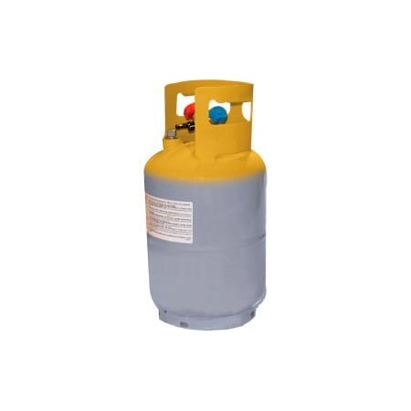 Mastercool Mastercool 62010 30 lb. D.O.T. Refrigerant Recovery Tank Without Float Switch 1/4" FL-M 62010